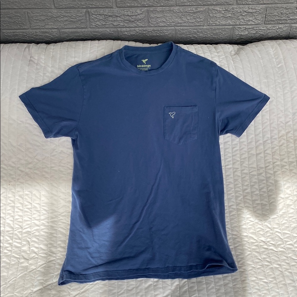 Blue T-Shirt with Pocket